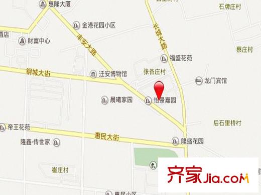 怡景嘉園交通圖