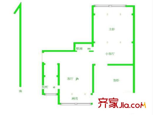 德源里 0室 戶型圖