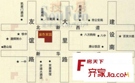 金色家園交通圖