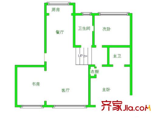 金色家園 3室 戶型圖
