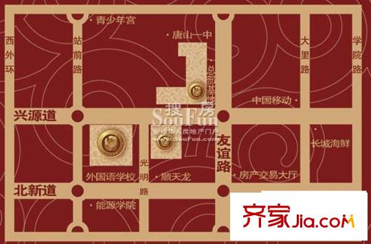 鳳凰世嘉交通圖