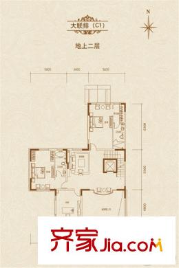 唐門(mén)一品大聯(lián)排C1地上二層610平米 9室2廳7衛(wèi)1廚
