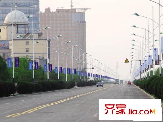 中南唐山灣周邊配套-景觀大道