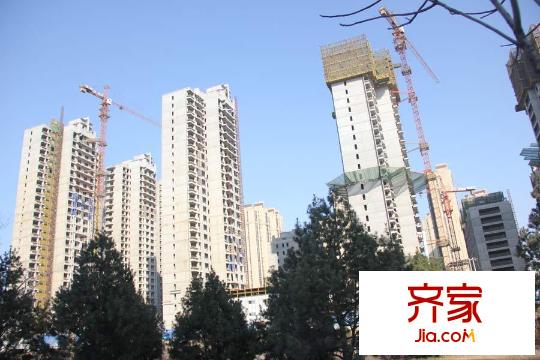 潤達(dá)萬科金域藍(lán)灣二期高層工程進(jìn)展實(shí)景（2015-3-11）