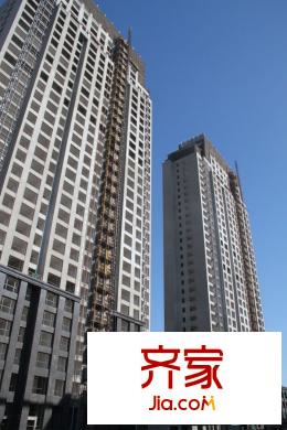 尚誠(chéng)國(guó)際1、2號(hào)樓項(xiàng)目實(shí)景（2015-2-9）