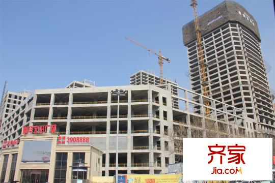 新華文化廣場(chǎng)工程進(jìn)展（5.19）