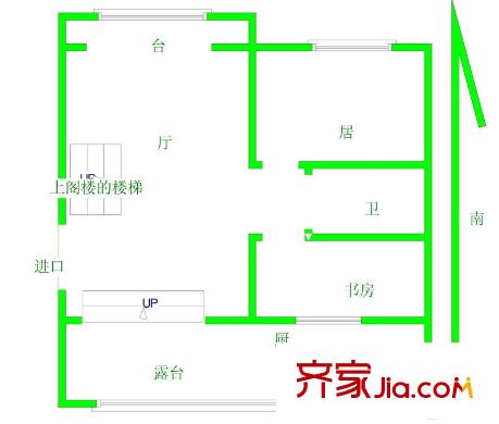 四季馨園戶型圖戶型圖 2室1廳1衛(wèi)1廚