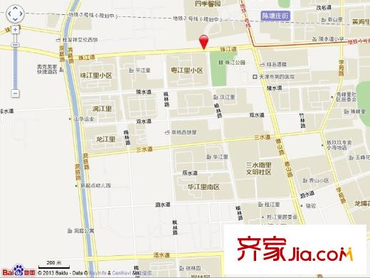 四季馨園交通圖