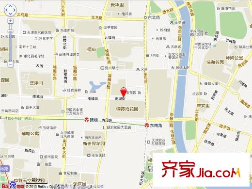 后現(xiàn)代城交通圖