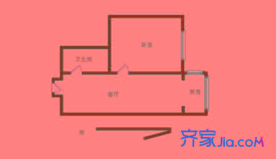 先春園隆春里 1室 戶型圖
