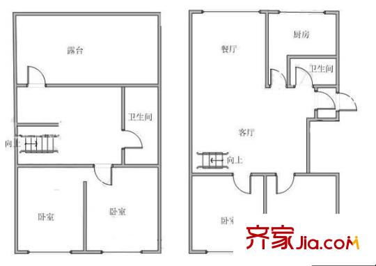 先春園隆春里戶型圖戶型圖 4室2廳2衛(wèi)1廚
