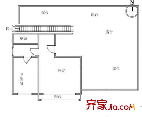 天越園戶型圖戶型圖 1室1衛(wèi)1廚