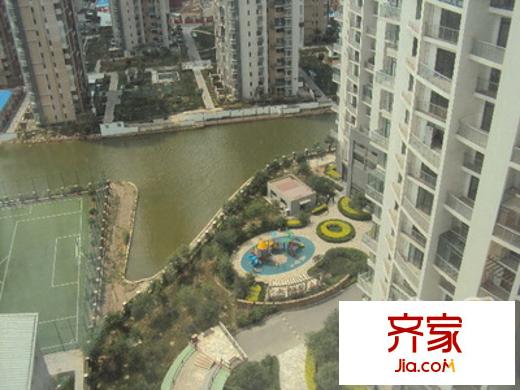 富力津門湖觀鷺花園外景圖