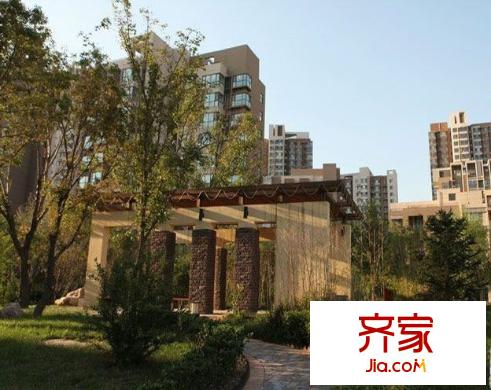 富力津門湖云舒花園外景圖