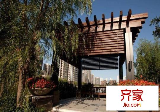 富力津門湖云舒花園外景圖