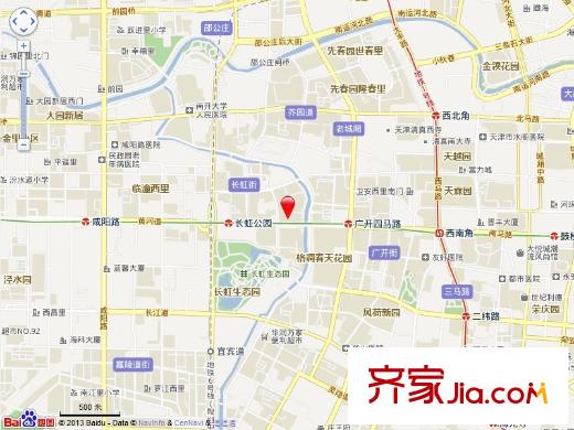 盛達(dá)園交通圖