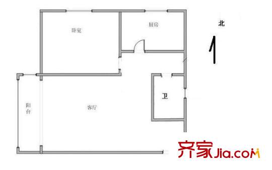 水上溫泉花園戶型圖戶型圖 1室1廳1衛(wèi)1廚