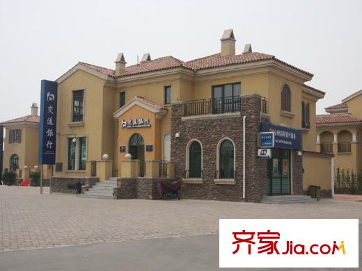 洛卡小鎮(zhèn)配套圖小區(qū)內(nèi)交通銀行
