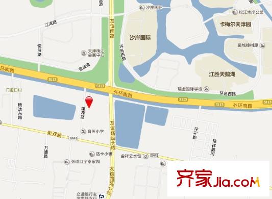 洛卡小鎮(zhèn)交通圖