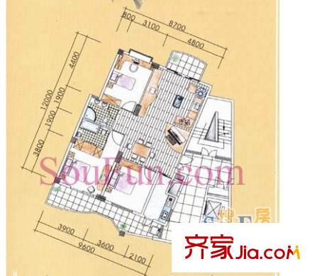 街道口小區(qū) 戶型圖