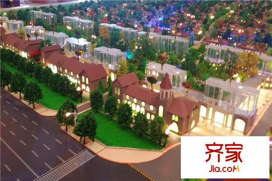 燕云小鎮(zhèn)售樓處沙盤(2015-03)