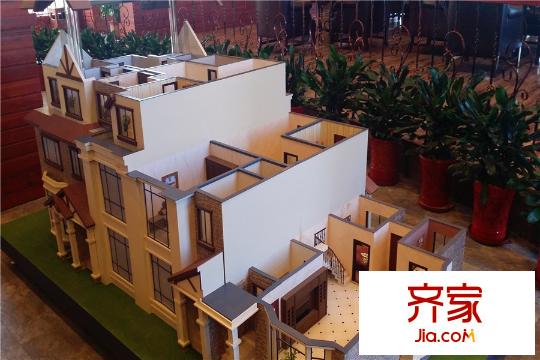 燕云小鎮(zhèn)售樓處別墅模型(2015-03)