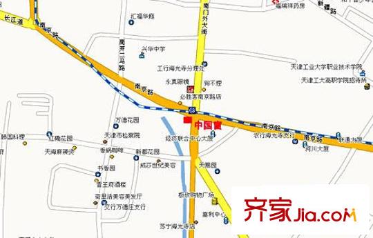 中國窗交通圖