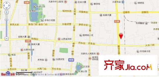 新街坊交通圖太原  