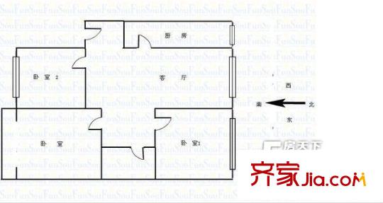 太原 市政宿舍 戶型圖