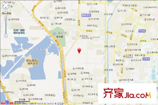 天房天拖三期電子地圖
