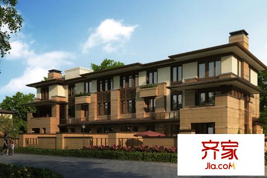尚景佳園別墅外立面效果圖