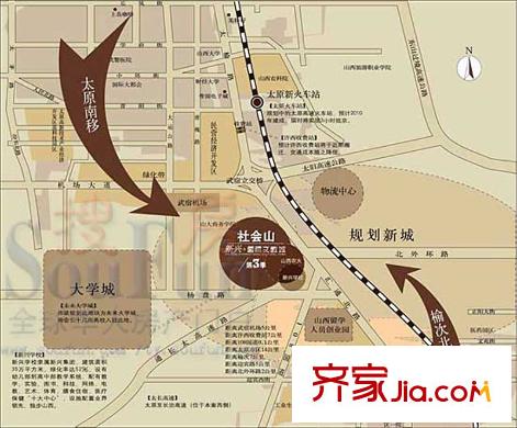 新興國(guó)際文教城交通圖
