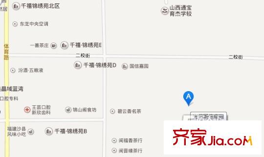 光信國(guó)信嘉園交通圖太原  