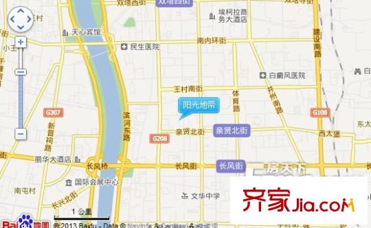陽光地帶交通圖太原  