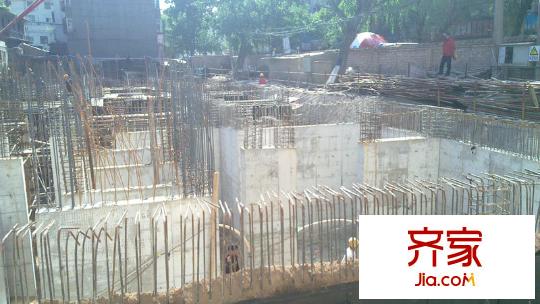龍城佳苑實景圖即將出正負零（2011.05）