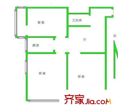 太原 康居家園 戶型圖