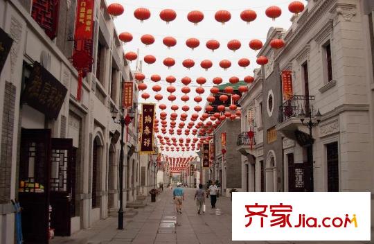 海河新天法桐墅周邊古文化街