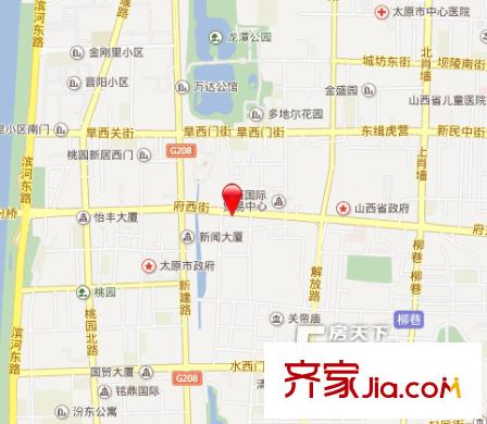 錦和苑交通圖太原  