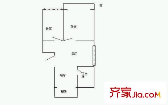 太原 建設(shè)廳宿舍 戶型圖