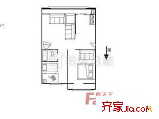 太原 晉劇團宿舍 戶型圖