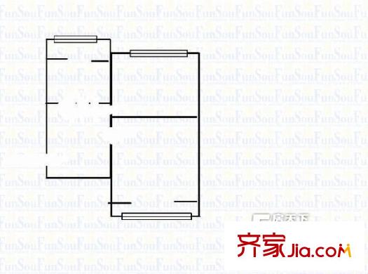 太原 晉劇團(tuán)宿舍 戶型圖