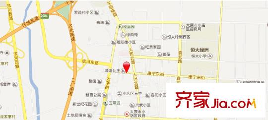 建成汽修廠宿舍交通圖太原  