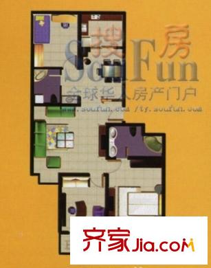 太原 佳境天成 戶型圖