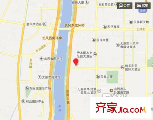 佳境天成交通圖太原  