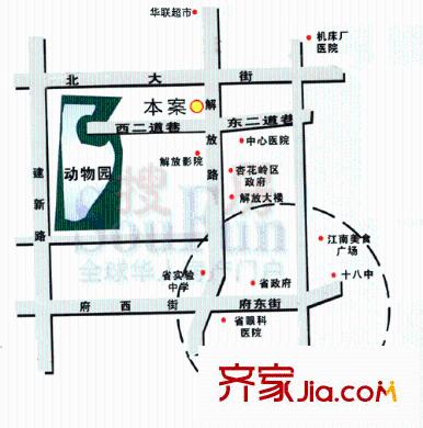 金色100交通圖