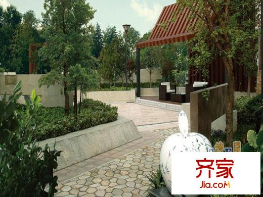 格調(diào)藝術(shù)領(lǐng)地社區(qū)林蔭小道（2011-12）