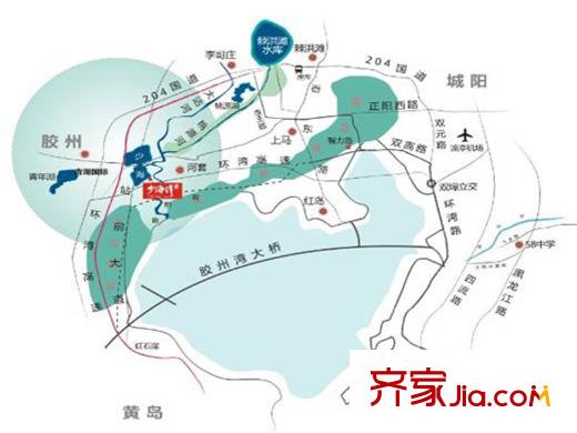 中置少海灣交通圖