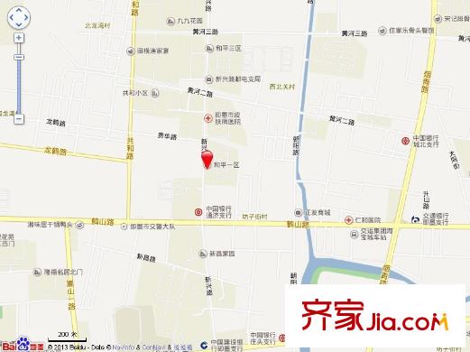 和平一區(qū)交通圖