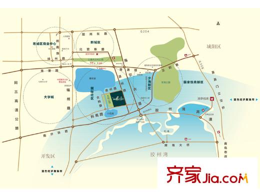 天一仁和之城區(qū)位配套圖