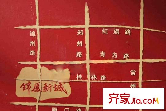 錦廈新城竹園交通區(qū)位圖